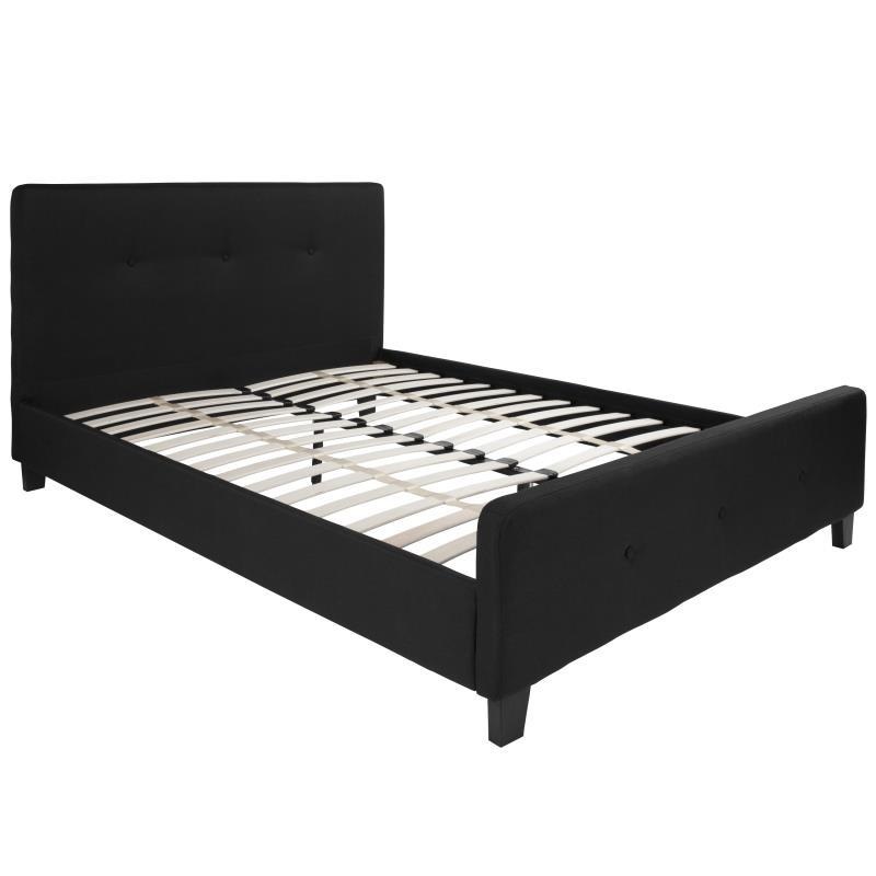 Flash Furniture – Queen Size Tribeca Platform Bed Frame – Black
