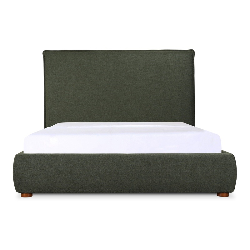 Luzon – King Bed Tall Headboard – Deep Forest