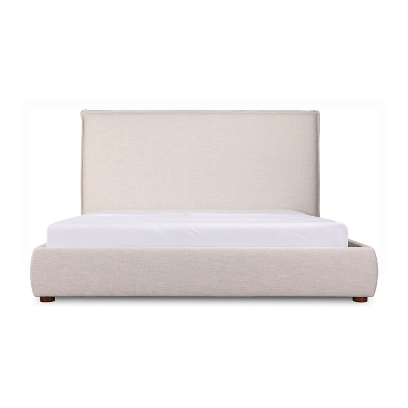Luzon – King Bed Tall Headboard – Wheat