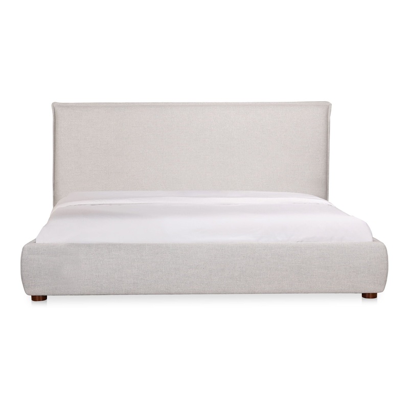 Luzon – Queen Bed – Light Gray