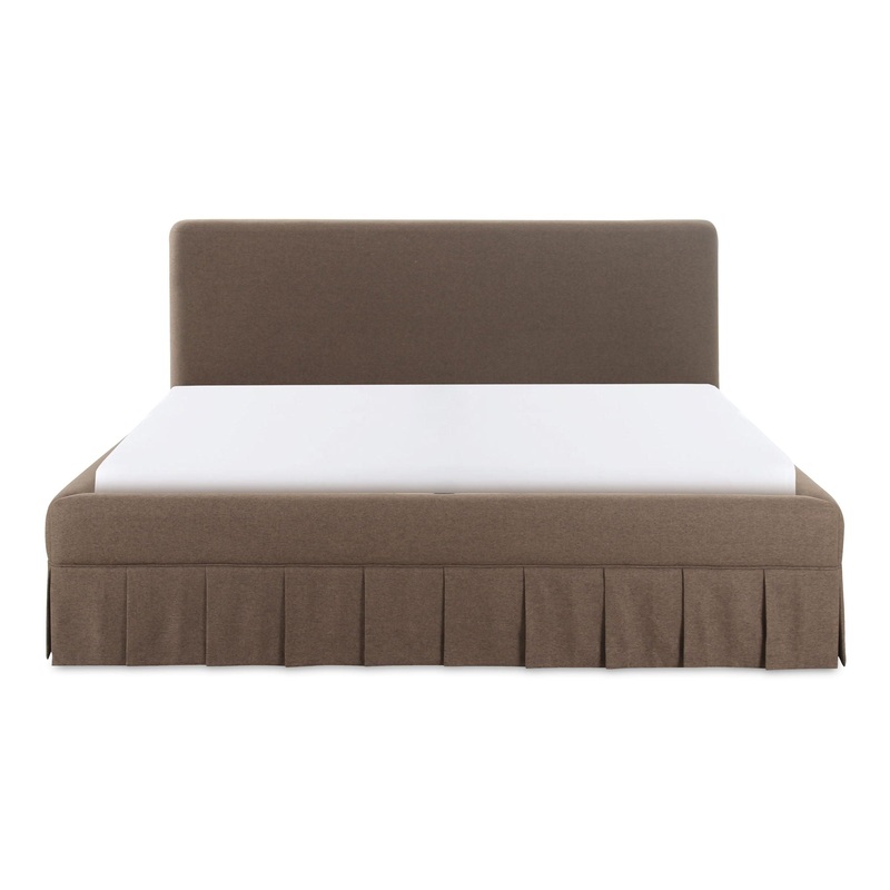 Maren – Queen Bed – Dark Brown