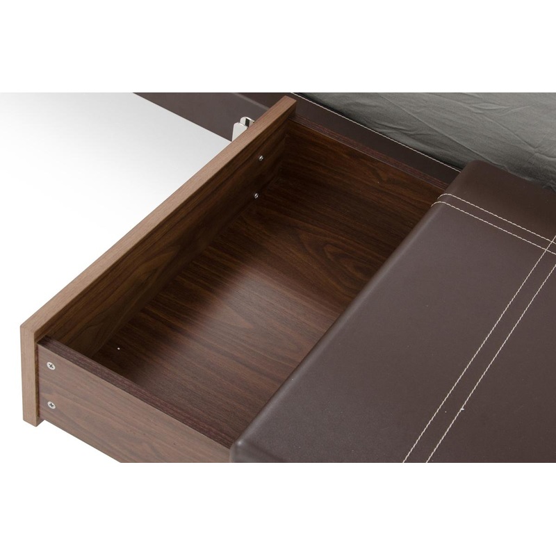 Nova Domus Ria Contemporary Brown Eco Contemporary Nightstand