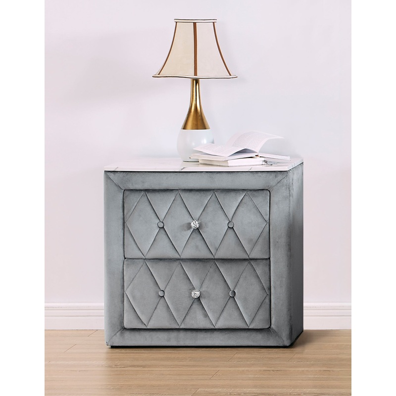 ANNABELLE NIGHTSTAND GREY