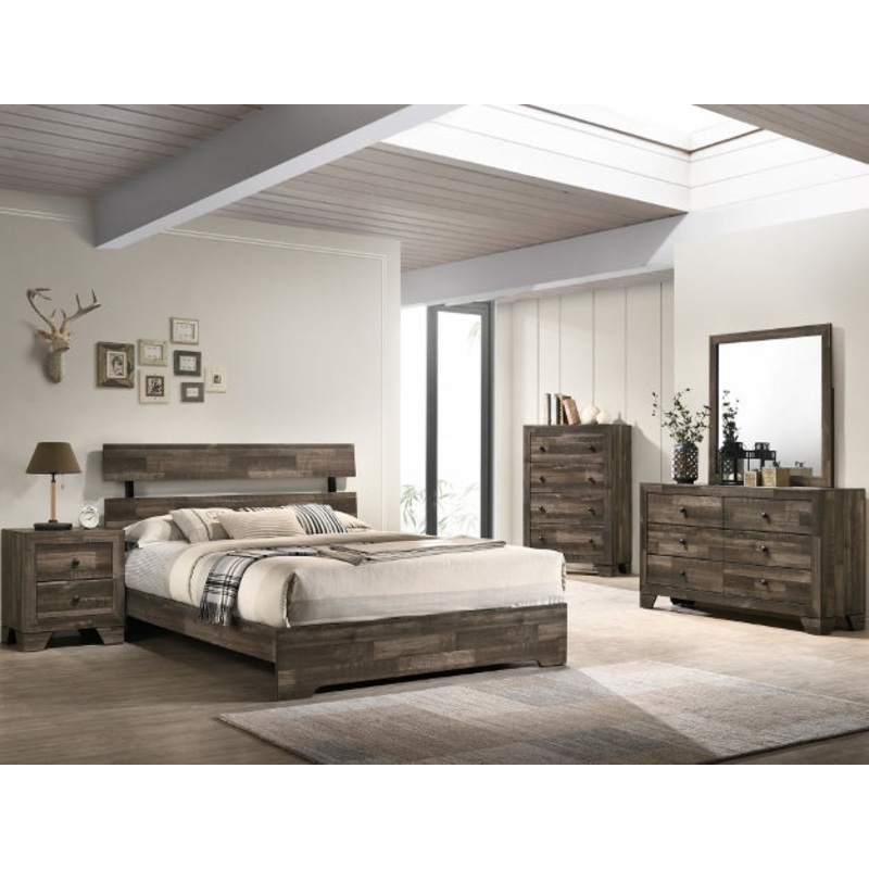ATTICUS KING PLATFORM BED IN 1 BOX