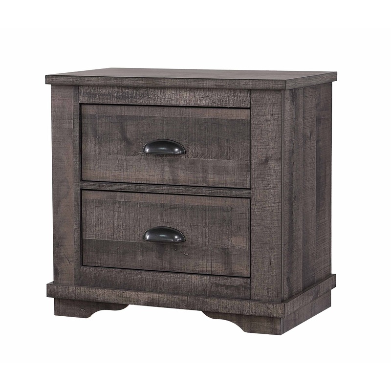 CORALEE NIGHTSTAND GREY