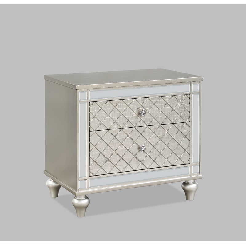 CRISTIAN NIGHTSTAND CHAMPAGNE