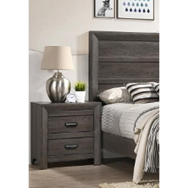 Crown Mark Adelaide Nightstand in Brown