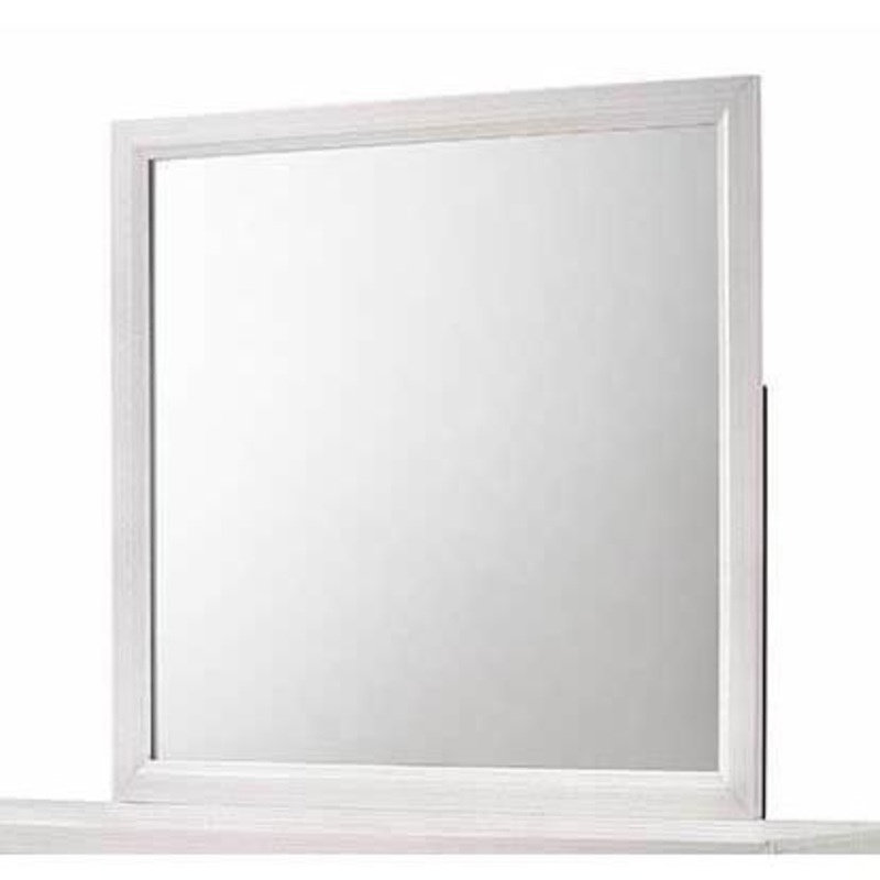 Crown Mark Akerson Mirror in Chalk