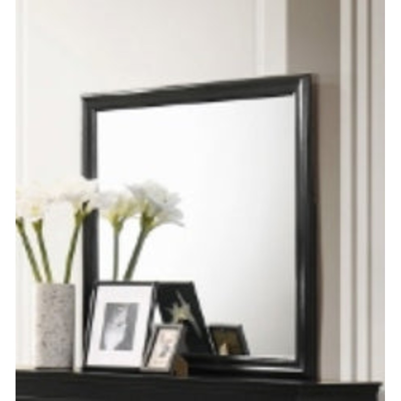 Crown Mark Amalia Mirror in Black