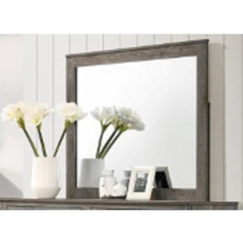 Crown Mark Bateson Mirror in Brown