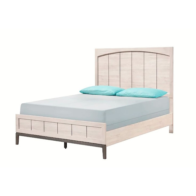 Crown Mark Furniture Veda King Panel Bed in Beige B3300-K