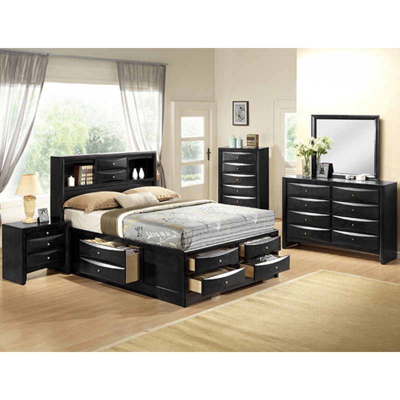 EMILY KING CAPTAINS BED HB/FB