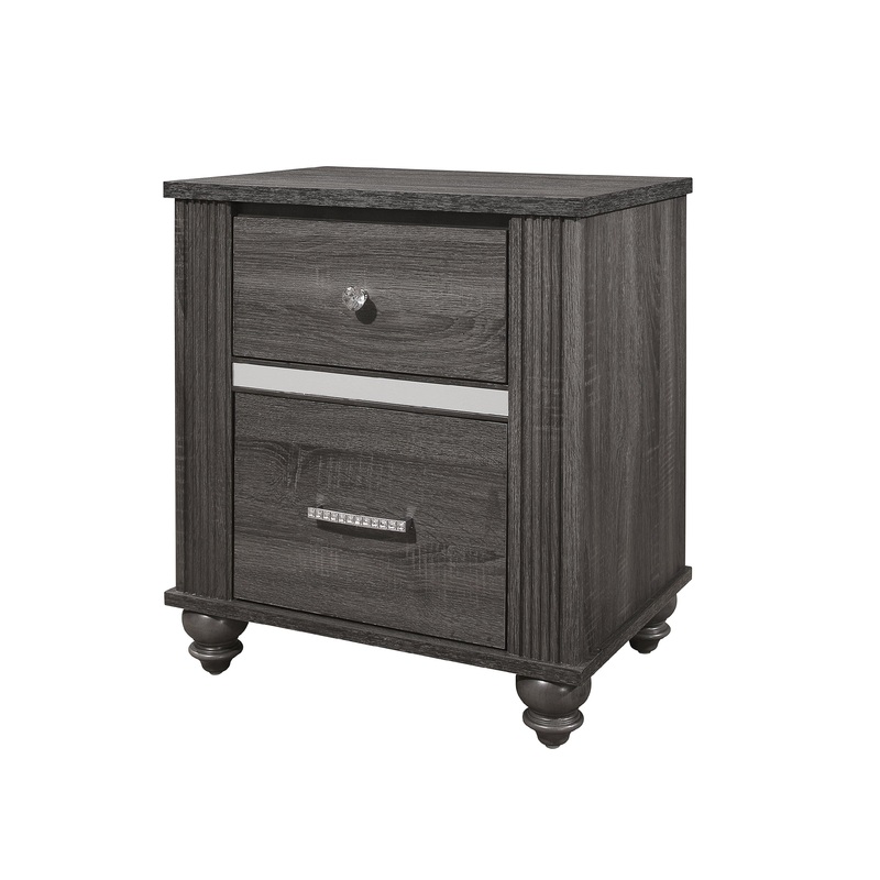 GASTON NIGHTSTAND GREY