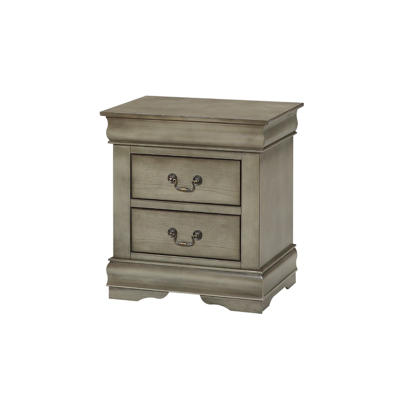 LOUIS PHILIP NIGHT STAND GREY