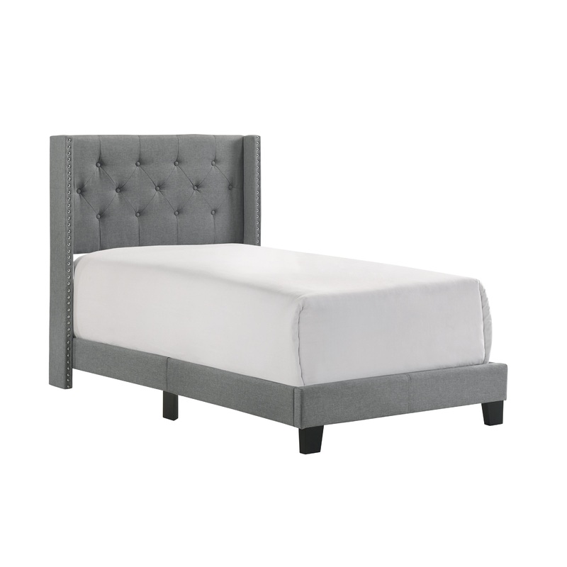 MAKAYLA TWIN BED GREY