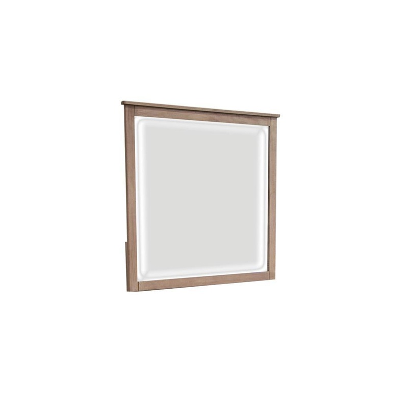 Natural Parota Mirror