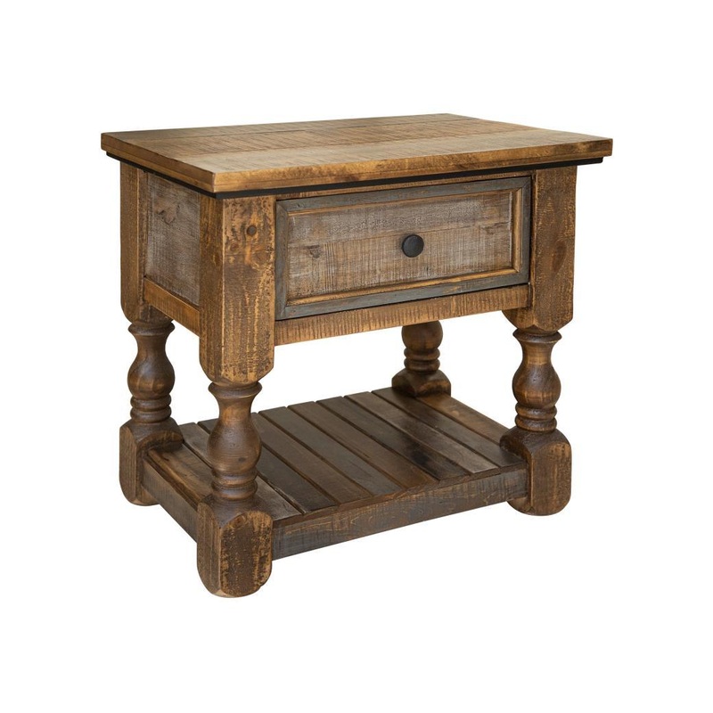 Stone 1 Drawer Nightstand