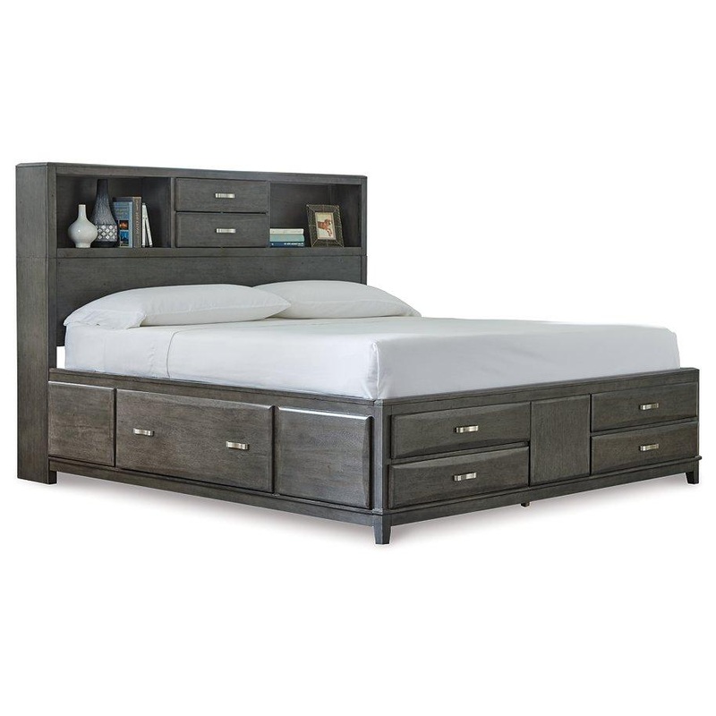 Caitbrook Storage Bed with 8 Drawers