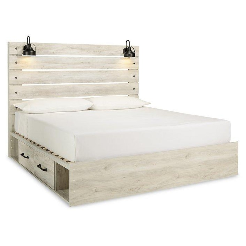 Cambeck Bed with 4 Storage Drawers