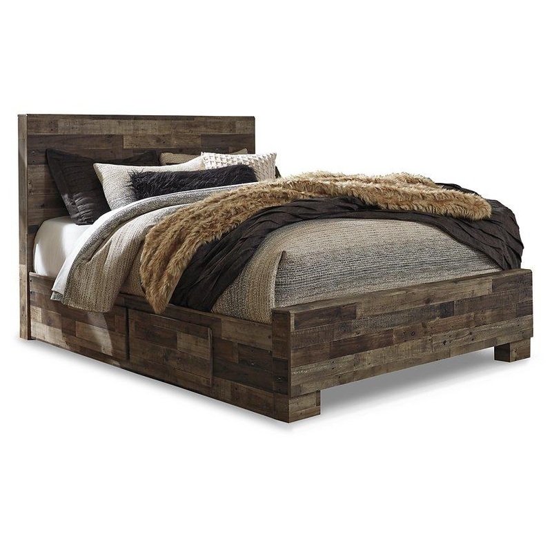 Derekson Bed with 2 Side Storage