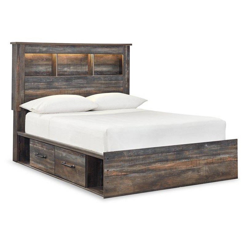 Drystan Bed with 4 Storage Drawers