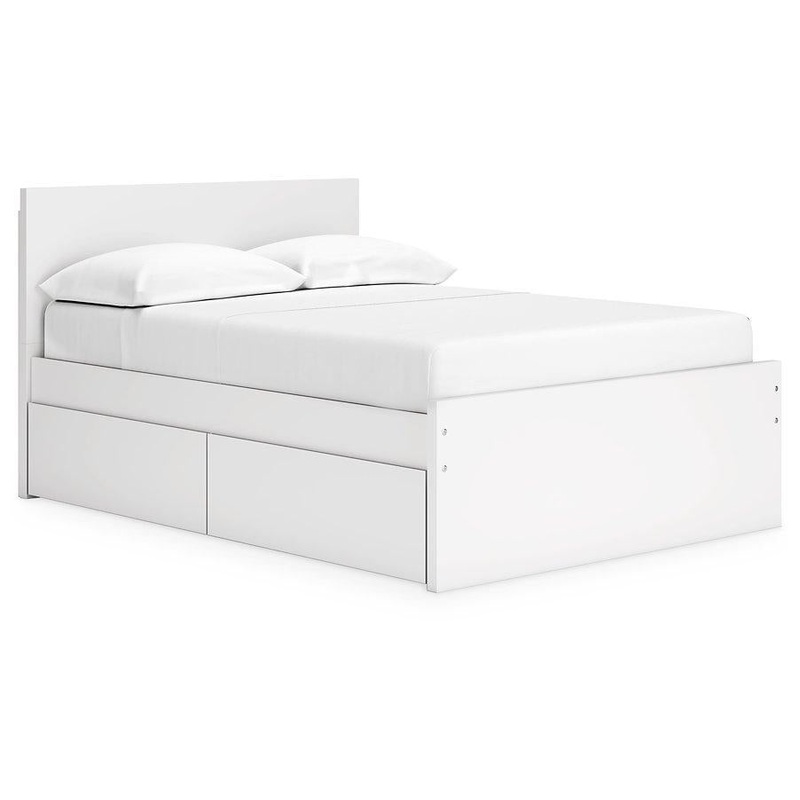 Onita Panel Bed with 2 Side Storage