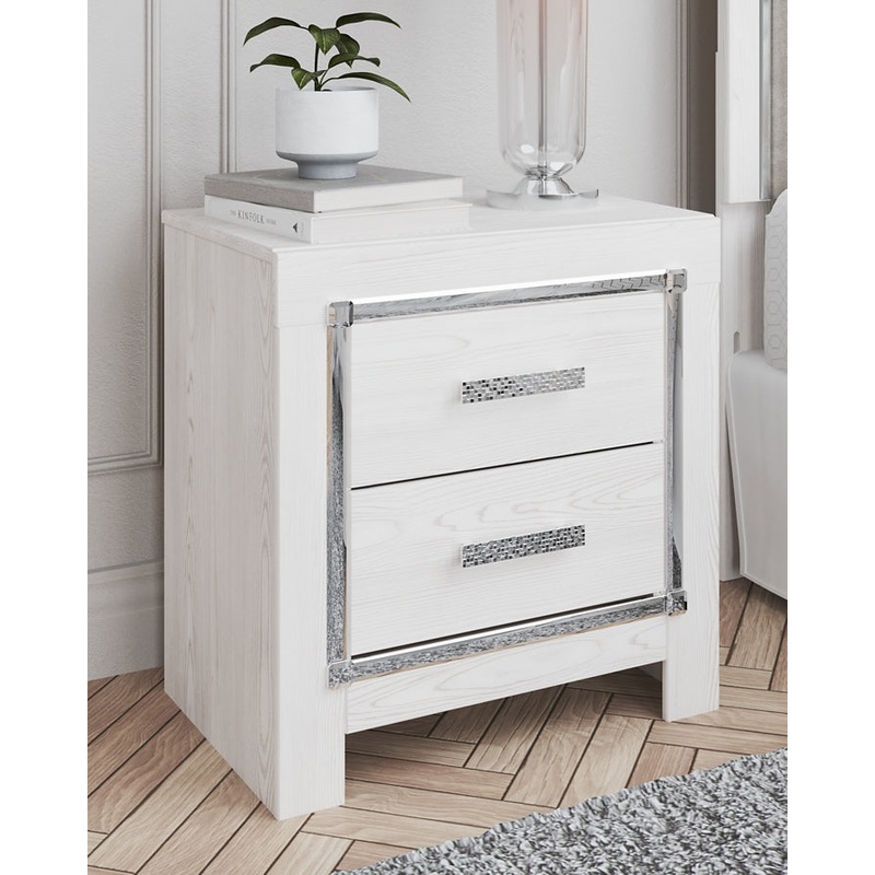 Ashley Express – Altyra Two Drawer Night Stand