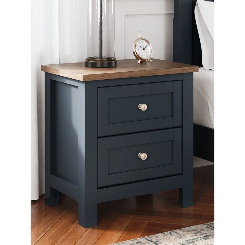 Ashley Express – Landocken Two Drawer Night Stand