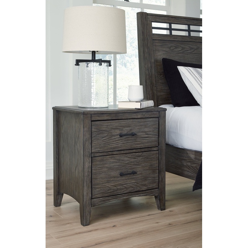 Ashley Express – Montillan Two Drawer Night Stand