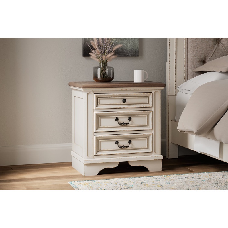 Ashley Express – Realyn Three Drawer Night Stand