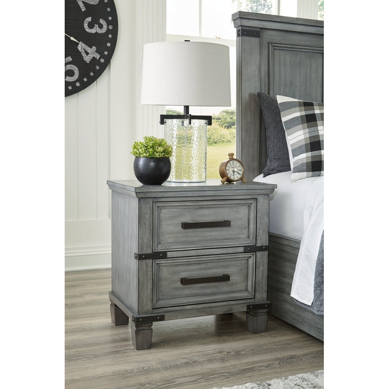 Ashley Express – Russelyn Two Drawer Night Stand