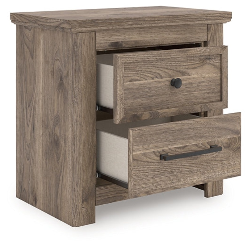 Ashley Express – Rusticott Two Drawer Night Stand