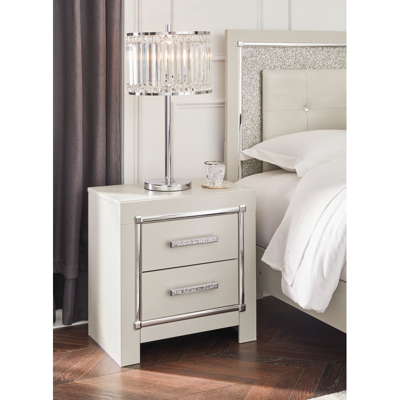 Ashley Express – Zyniden Two Drawer Night Stand